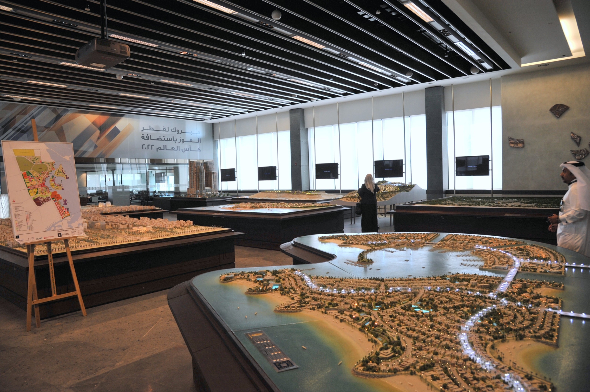 Mountain lake at dawn with mist.