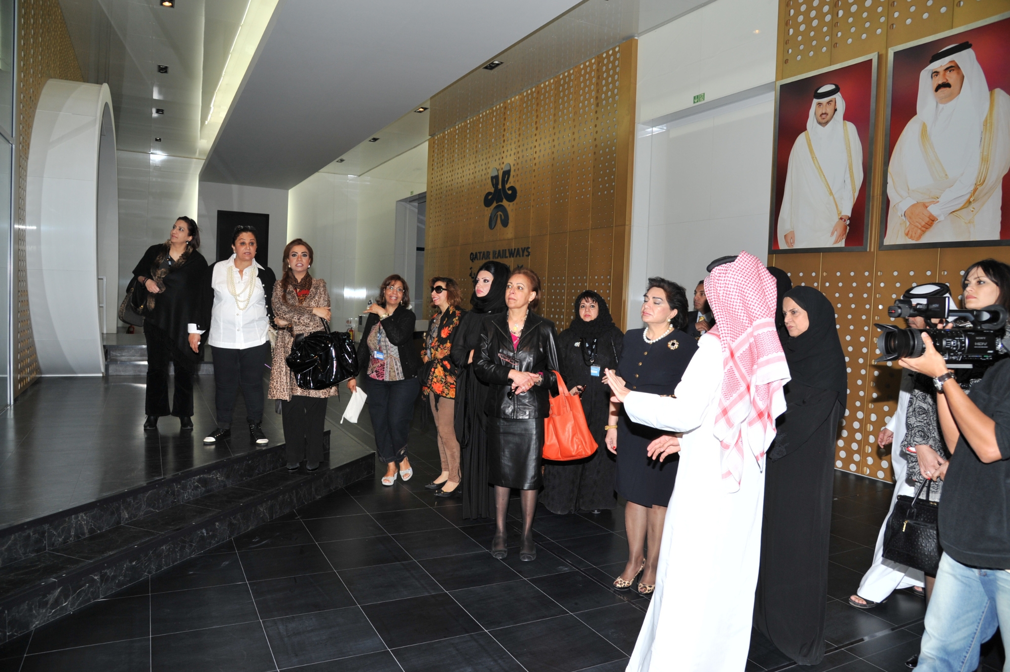 Mountain lake at dawn with mist.