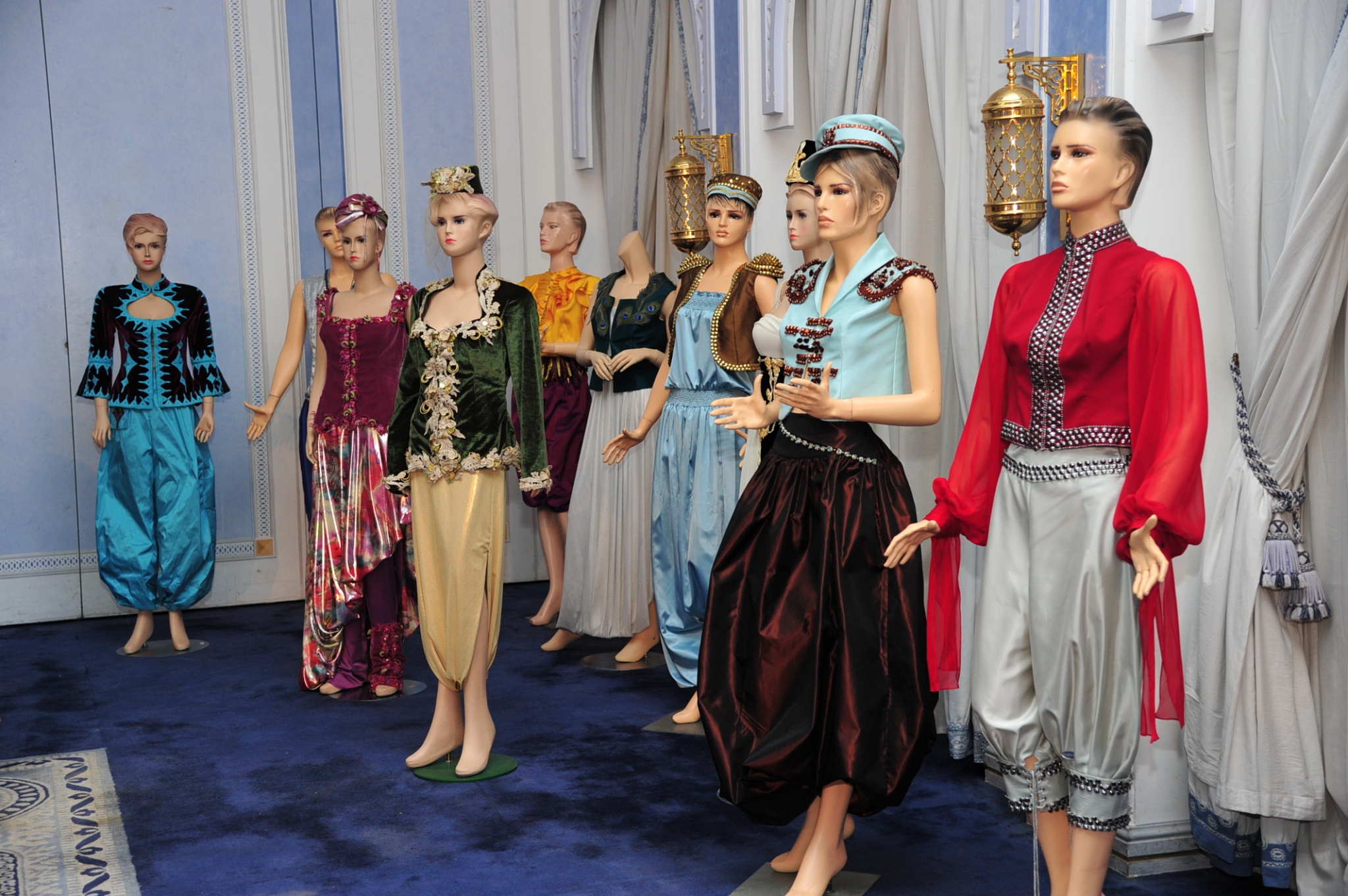 Wind-sculpted desert sand dunes.