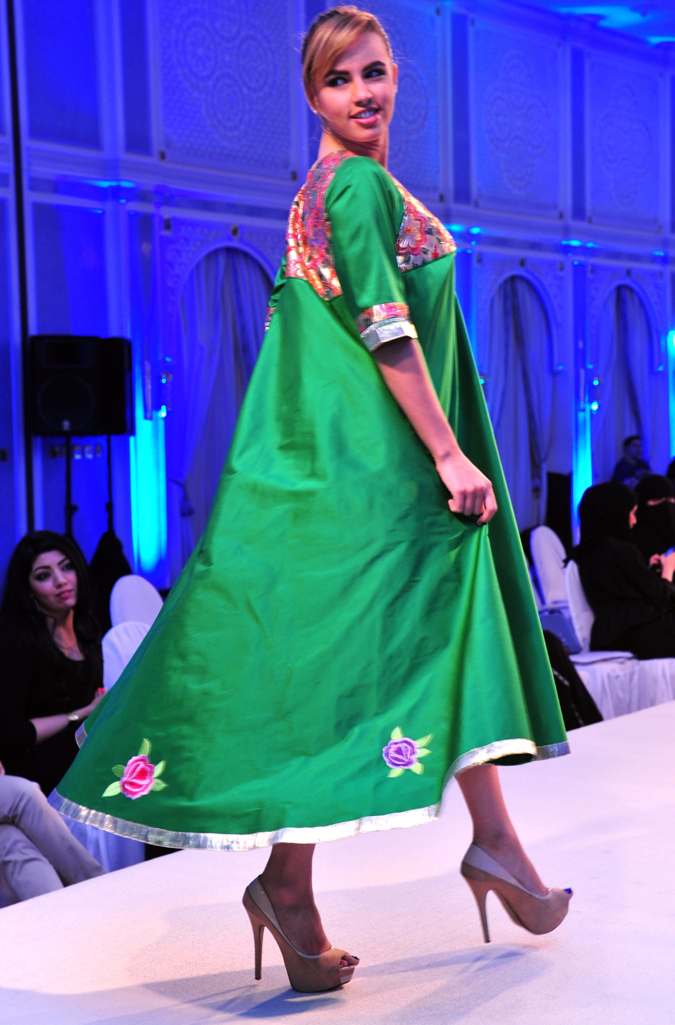 Wind-sculpted desert sand dunes.