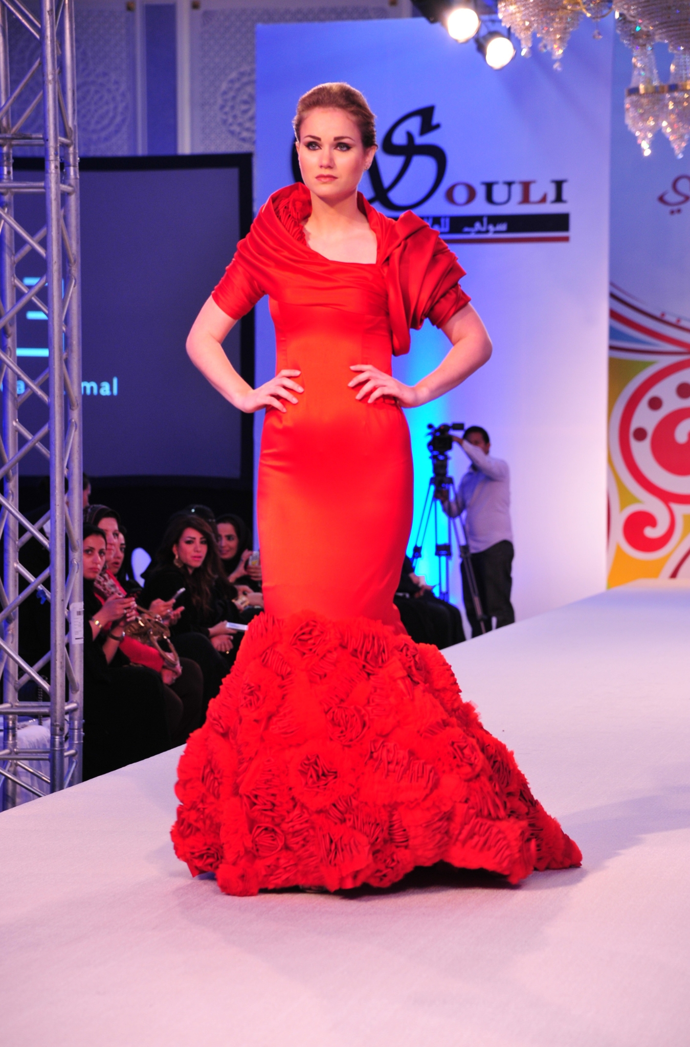 Wind-sculpted desert sand dunes.